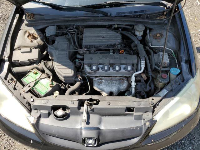 Photo 11 from auction – 2005 HONDA CIVIC EX with VIN 2HGES267X5H559155