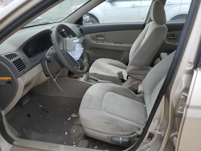 Photo 7 from auction – 2008 KIA SPECTRA EX with VIN KNAFE121185494453