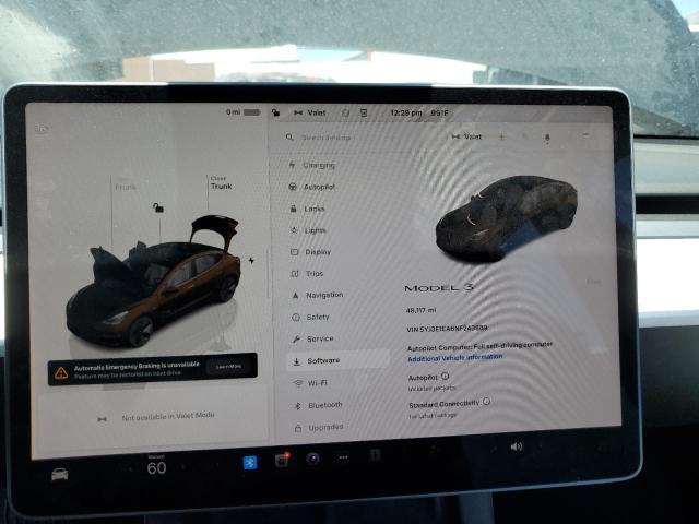 Photo 9 from auction – 2022 TESLA MODEL 3 with VIN 5YJ3E1EA6NF243889
