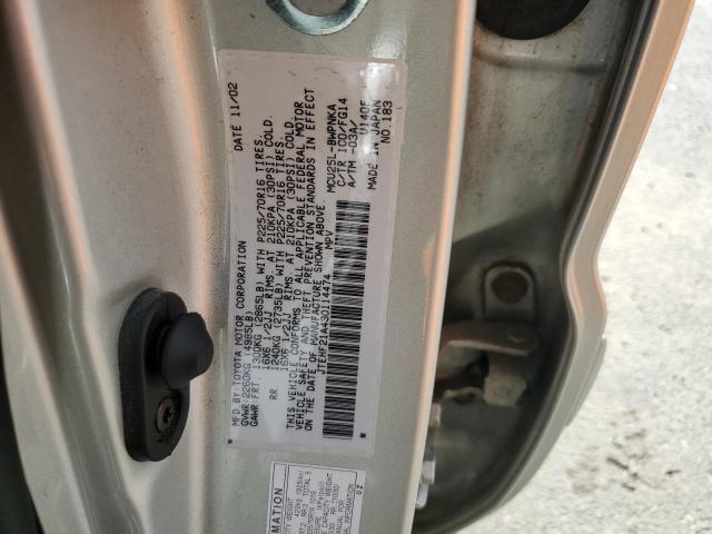 Photo 14 from auction – 2003 TOYOTA HIGHLANDER with VIN JTEHF21A430114474
