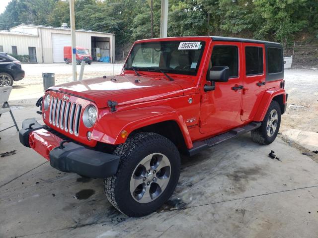 JEEP WRANGLER U 2017 with VIN 1C4BJWEG2HL545111 - Photo from auction