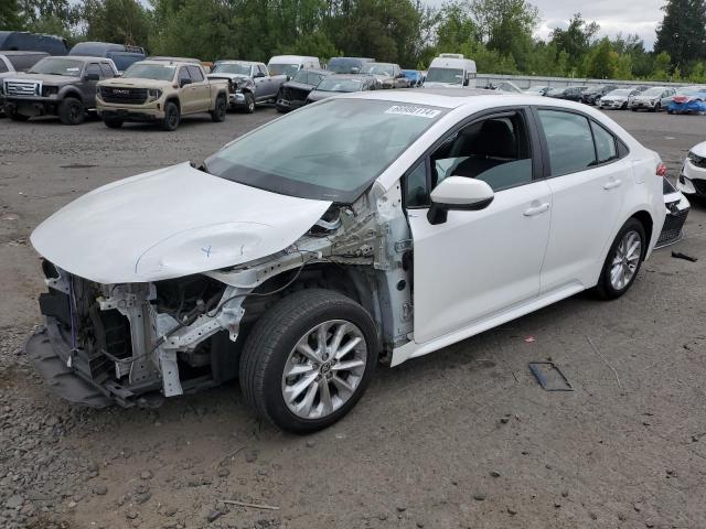 TOYOTA COROLLA LE 2021 with VIN 5YFHPMAE4MP253642 - Photo from auction