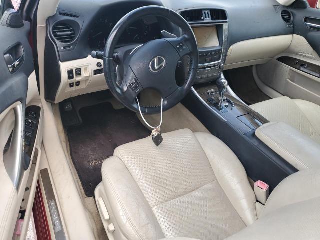 Photo 8 from auction – 2010 LEXUS IS 250 with VIN JTHFF2C2XA2507476