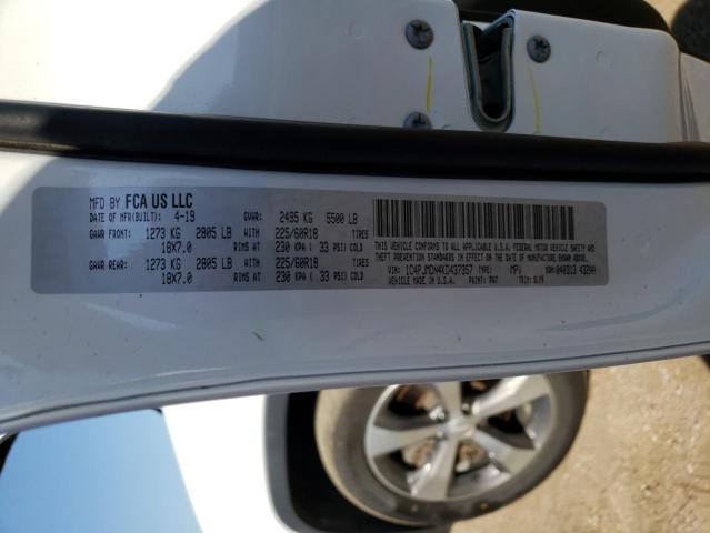 Photo 14 from auction – 2019 JEEP CHEROKEE L with VIN 1C4PJMDN4KD437357