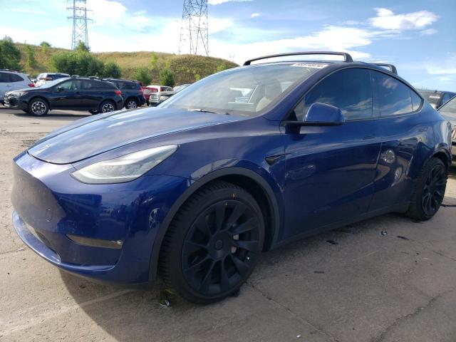 TESLA MODEL Y 2021 مع رقم تعريف المركبة 5YJYGDEE3MF141534 - صورة من المزاد