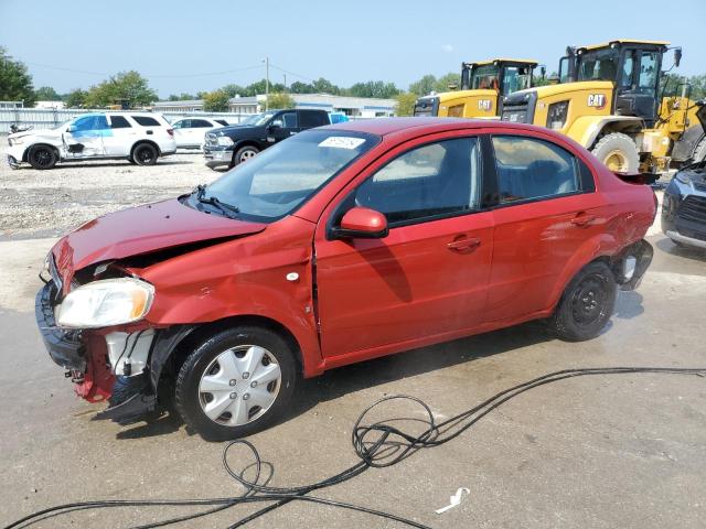 CHEVROLET AVEO BASE 2007 with VIN KL1TD56607B051076 - Photo from auction