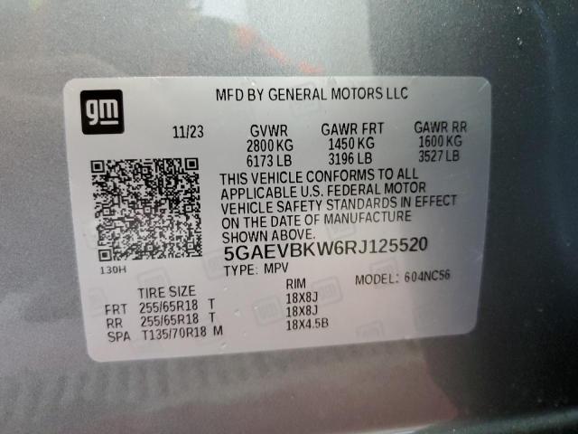 Photo 14 from auction – 2024 BUICK ENCLAVE PR with VIN 5GAEVBKW6RJ125520