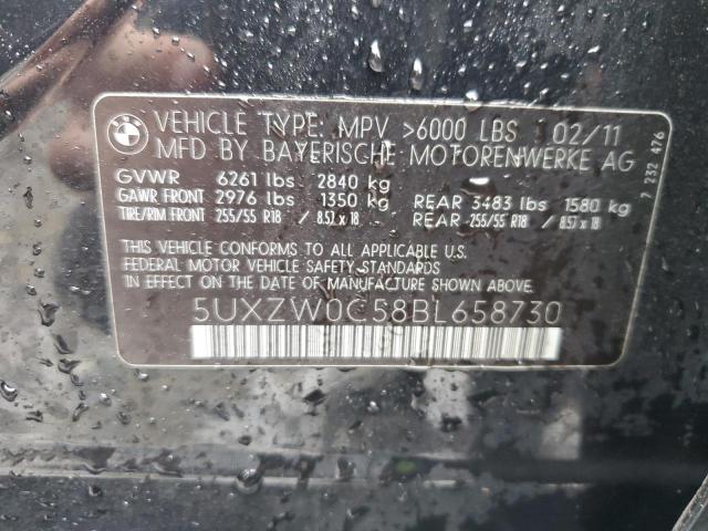 Photo 14 from auction – 2011 BMW X5 XDRIVE3 with VIN 5UXZW0C58BL658730