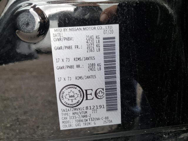 Photo 14 from auction – 2020 NISSAN ROGUE S with VIN 5N1AT2MVXLC812191