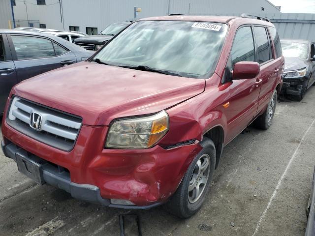 HONDA PILOT EX 2006 with VIN 5FNYF28646B033776 - Photo from auction