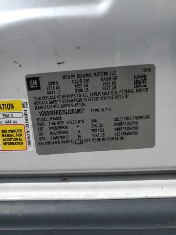 Photo 14 from auction – 2016 GMC ACADIA DEN with VIN 1GKKRTKD7GJ204867