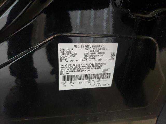 Photo 14 from auction – 2015 FORD EDGE with VIN 2FMTK4J85FBB05137