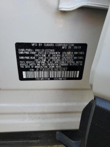 Photo 14 from auction – 2020 SUBARU FORESTER T with VIN JF2SKAXC8LH418287