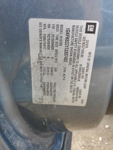 Photo 14 from auction – 2007 GMC YUKON DENA with VIN 1GKFK63817J387482