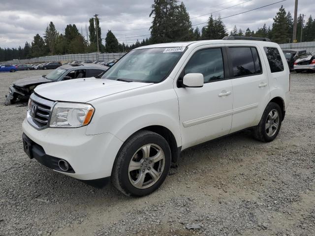 HONDA PILOT EXLN 2013 with VIN 5FNYF4H73DB020227 - Photo from auction
