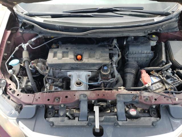 Photo 11 from auction – 2012 HONDA CIVIC EXL with VIN 19XFB2F92CE050626