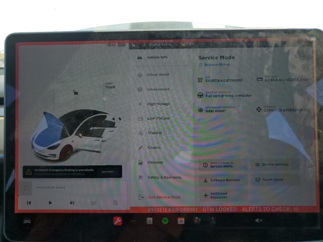 Photo 9 from auction – 2018 TESLA MODEL 3 with VIN 5YJ3E1EA0JF009161