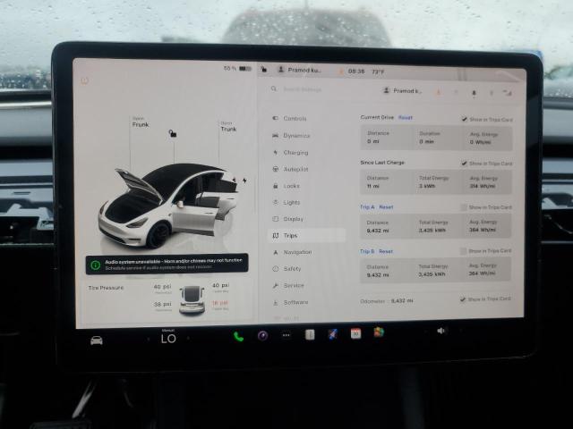 Photo 9 from auction – 2023 TESLA MODEL Y with VIN 7SAYGDEE0PA079529