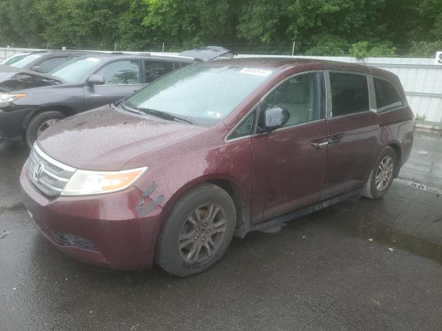 HONDA ODYSSEY EX 2013 with VIN 5FNRL5H66DB043303 - Photo from auction