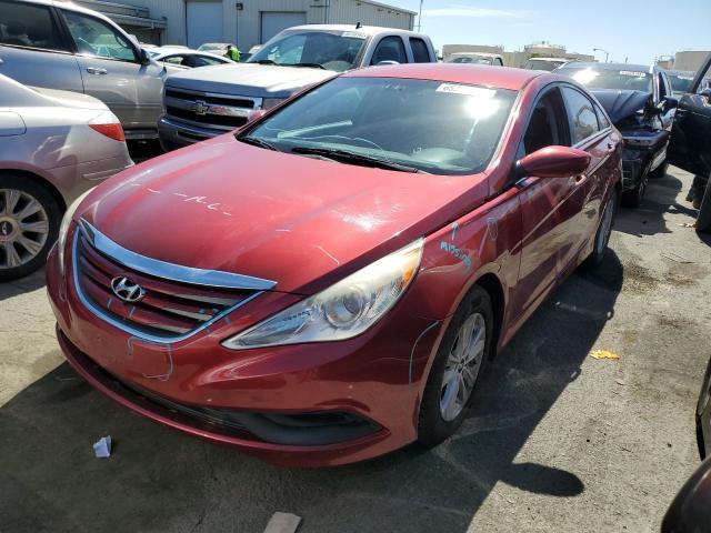 HYUNDAI SONATA GLS 2014 with VIN 5NPEB4AC9EH901992 - Photo from auction