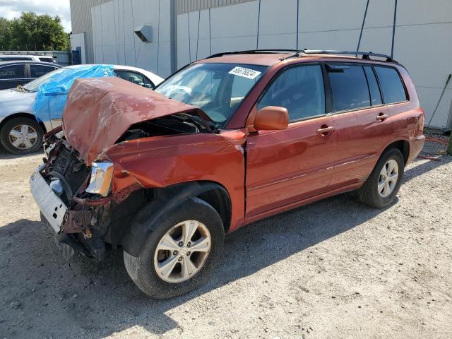 TOYOTA HIGHLANDER 2001 с VIN JTEGD21A110001628 - Фото с аукциона