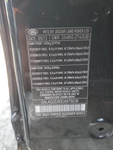 Photo 14 from auction – 2013 LAND ROVER LR4 HSE with VIN SALAG2D40DA679236
