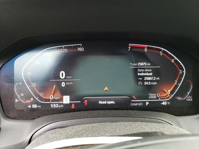 Photo 9 from auction – 2021 BMW 330XI with VIN 3MW5R7J06M8B70746