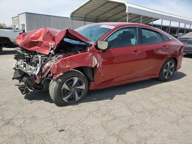 HONDA CIVIC LX 2019 with VIN 19XFC2F63KE200227 - Photo from auction