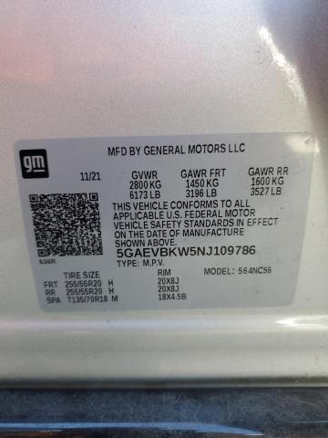 Photo 14 from auction – 2022 BUICK ENCLAVE PR with VIN 5GAEVBKW5NJ109786