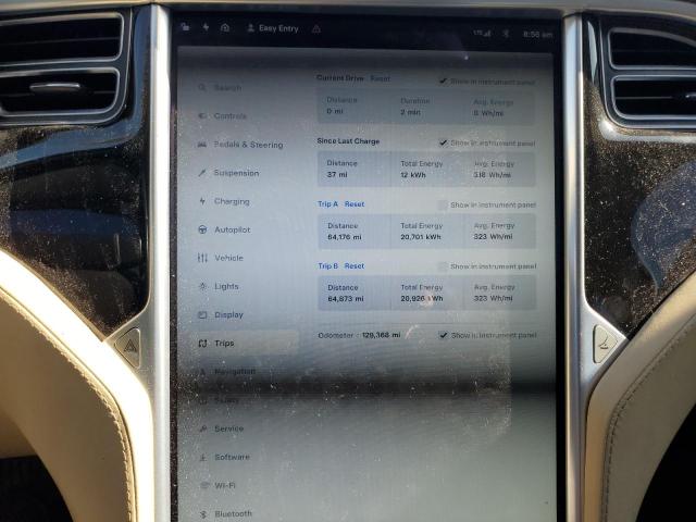Photo 9 from auction – 2015 TESLA MODEL S 85 with VIN 5YJSA1H16FF086675