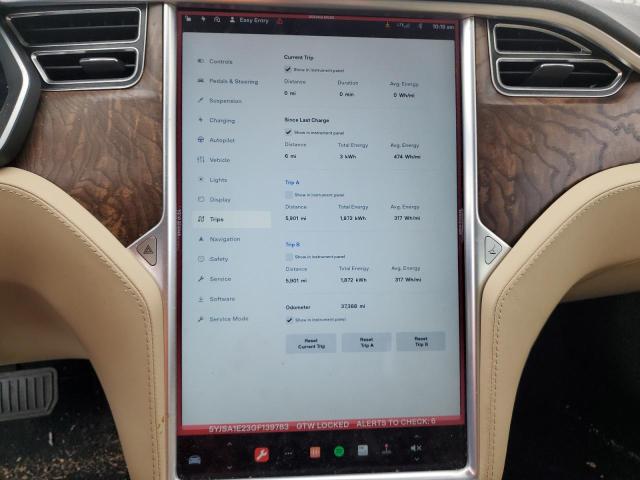 Photo 9 from auction – 2016 TESLA MODEL S with VIN 5YJSA1E23GF139783