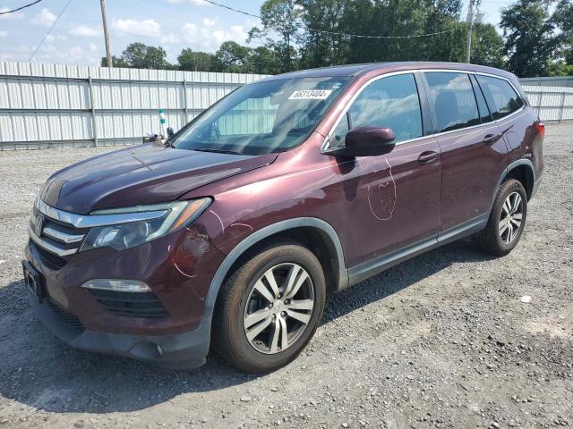 HONDA PILOT EX 2017 with VIN 5FNYF6H41HB063472 - Photo from auction