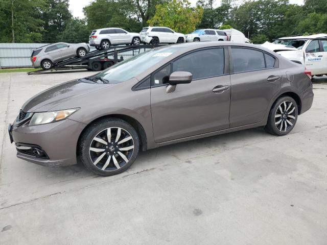 HONDA CIVIC EXL 2015 with VIN 2HGFB2F99FH529345 - Photo from auction
