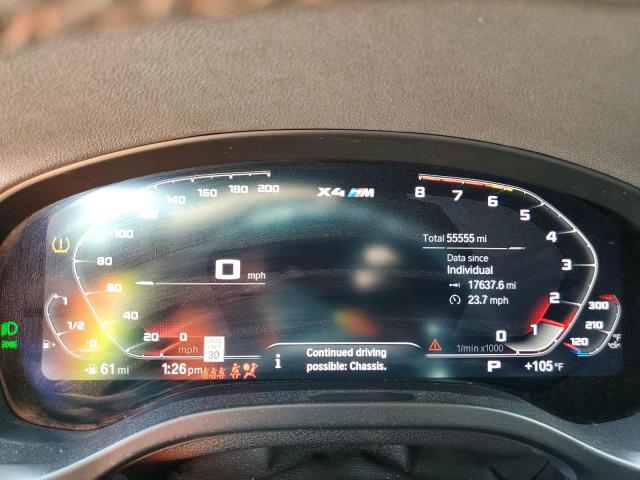 Photo 9 from auction – 2022 BMW X4 M with VIN 5YM23EC02N9K87490