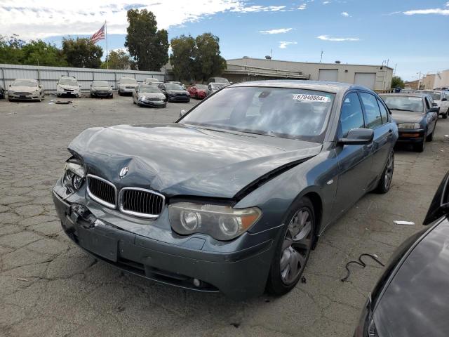 BMW 745 LI 2004 with VIN WBAGN63474DS48436 - Photo from auction