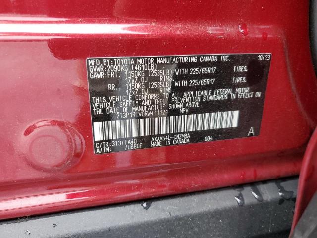Photo 14 from auction – 2024 TOYOTA RAV4 XLE with VIN 2T3P1RFV0RW411121