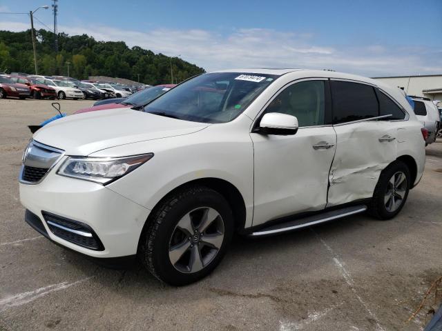 ACURA MDX 2016 with VIN 5FRYD4H27GB039375 - Photo from auction