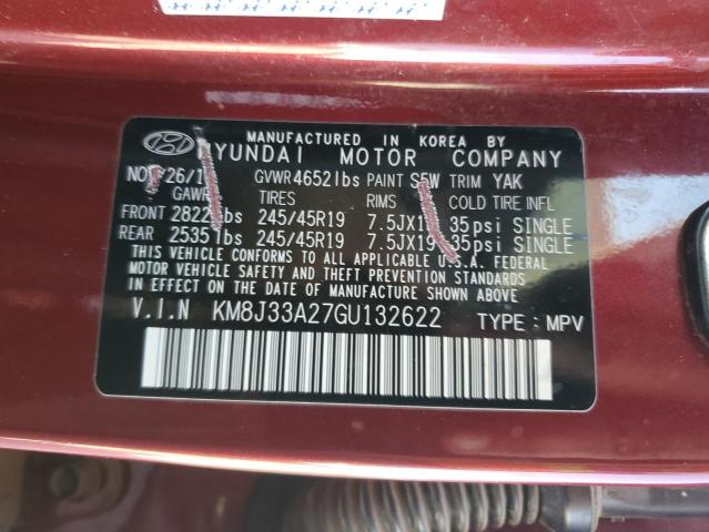 Photo 14 from auction – 2016 HYUNDAI TUCSON LIM with VIN KM8J33A27GU132622