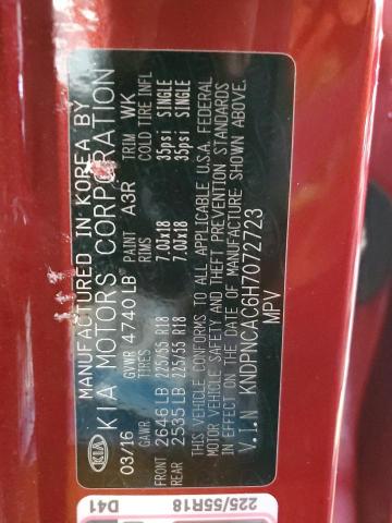 Photo 14 from auction – 2017 KIA SPORTAGE E with VIN KNDPNCAC6H7072723
