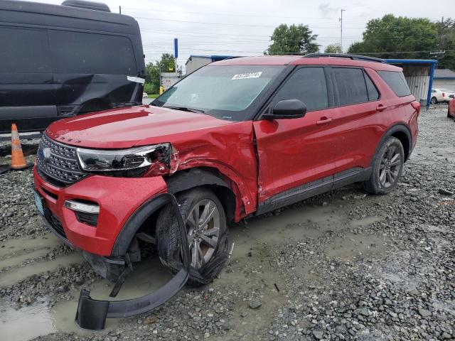 FORD EXPLORER X 2021 with VIN 1FMSK7DH8MGB93647 - Photo from auction