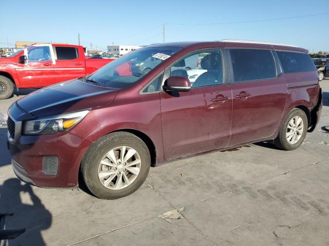 KIA SEDONA LX 2017 con VIN KNDMB5C19H6247605 - Foto de la subasta