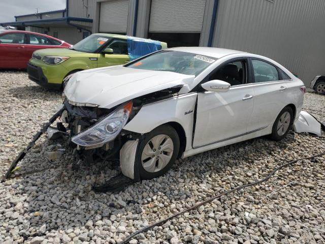 HYUNDAI SONATA HYB 2014 with VIN KMHEC4A46EA117889 - Photo from auction