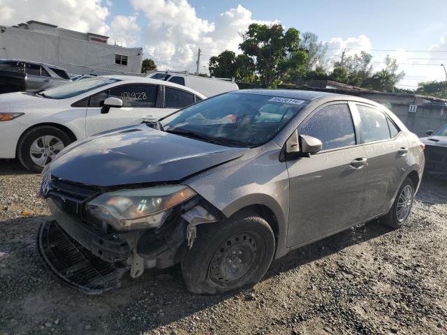 TOYOTA COROLLA L 2015 with VIN 2T1BURHE3FC465288 - Photo from auction