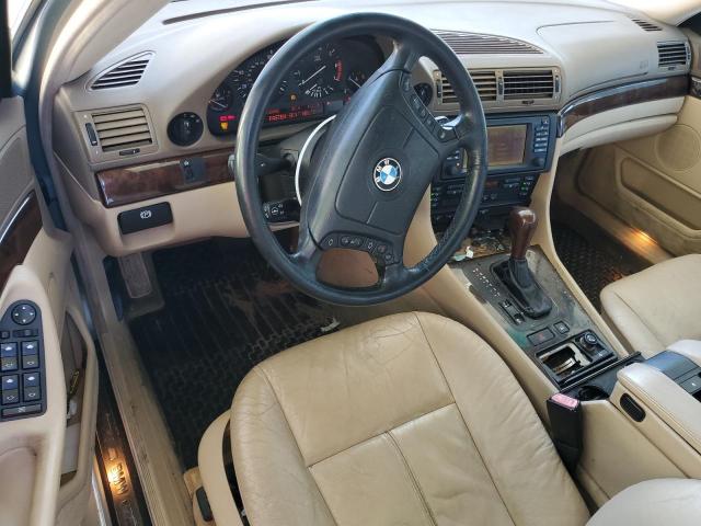 Photo 8 from auction – 2001 BMW 740 IL with VIN WBAGH834X1DP26444