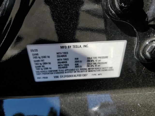 صورة رقم 14 من المزاد - 2020 TESLA MODEL Y مع VIN 5YJYGDEE4LF051307