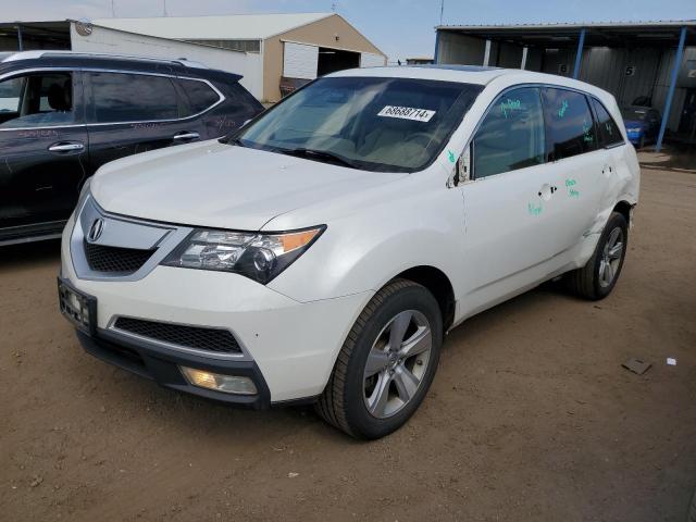 Photo 1 from auction – 2010 ACURA MDX TECHNO with VIN 2HNYD2H63AH518817