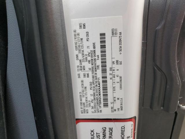 Photo 14 from auction – 2019 FORD TRANSIT T- with VIN 1FTBW2CMXKKA40711