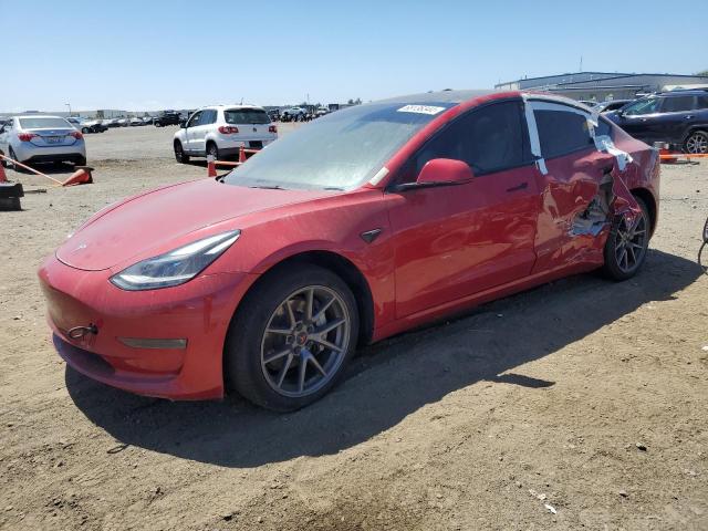 TESLA MODEL 3 2022 with VIN 5YJ3E1EB3NF137893 - Photo from auction