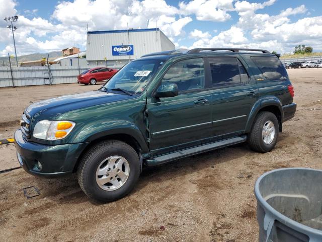 TOYOTA SEQUOIA LI 2002 with VIN 5TDZT38A42S108215 - Photo from auction