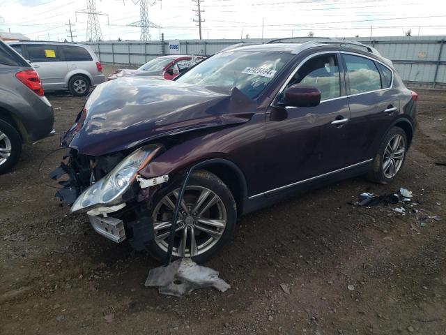INFINITI EX35 BASE 2011 with VIN JN1AJ0HR4BM851933 - Photo from auction